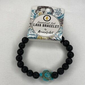 Aroma Locket Lava Bracelet